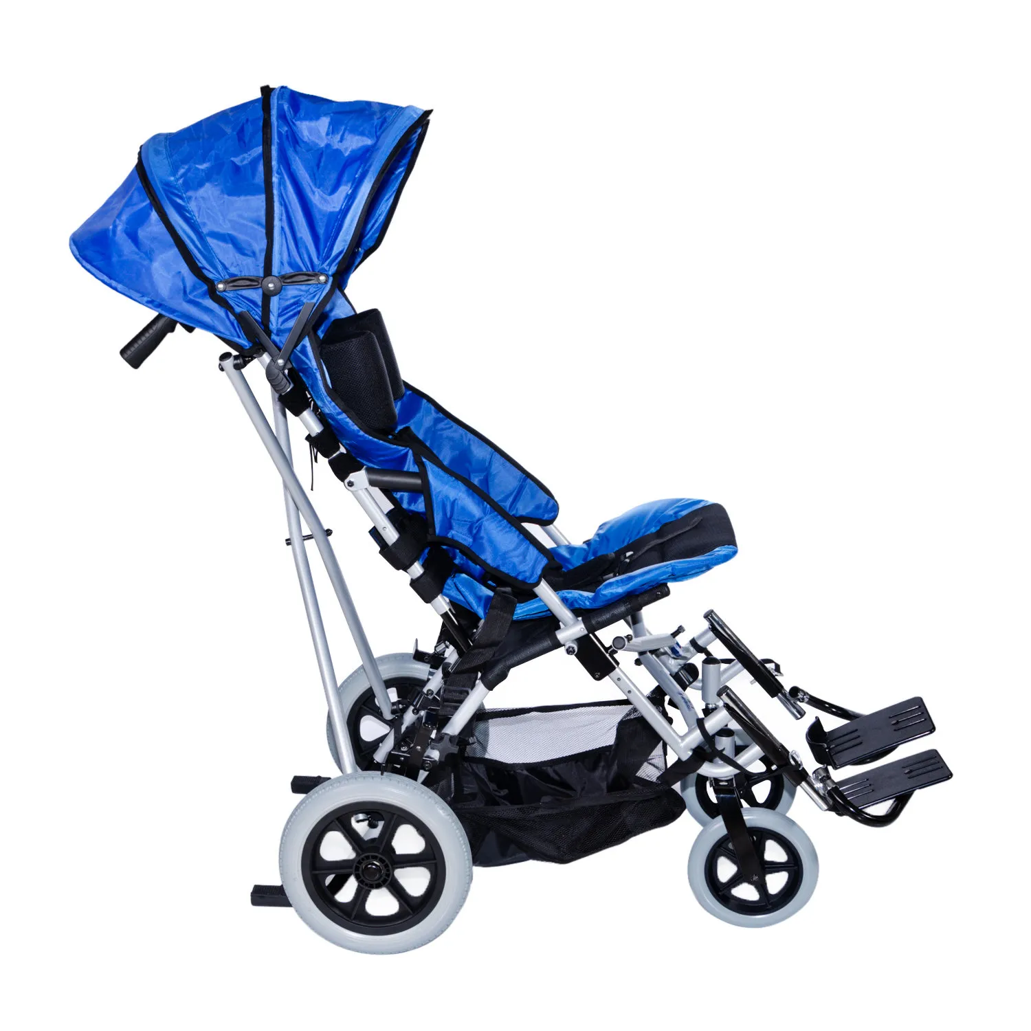 Comfort Plus DM-BOSS Mavi Engelli Pediatrik Baston Puset - 2