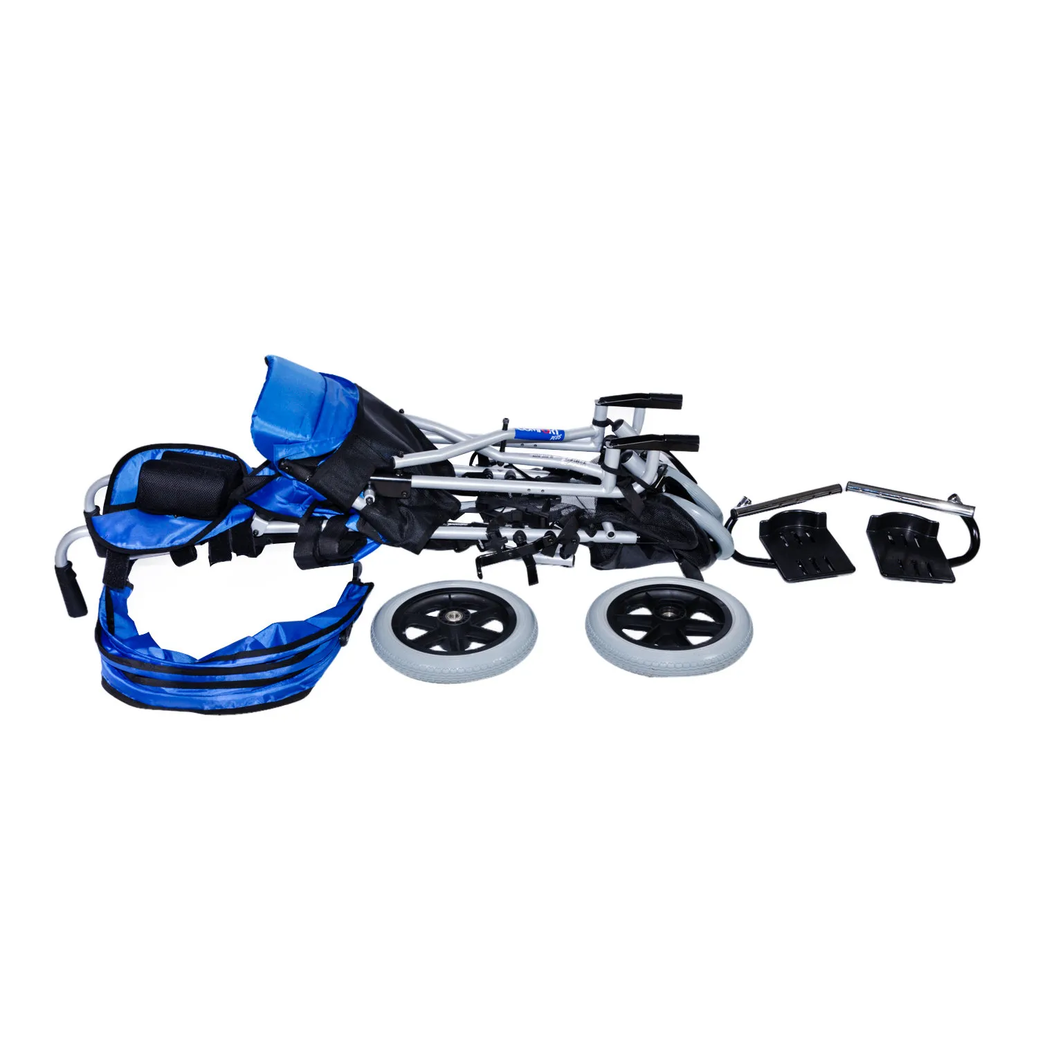 Comfort Plus DM-BOSS Mavi Engelli Pediatrik Baston Puset - 7