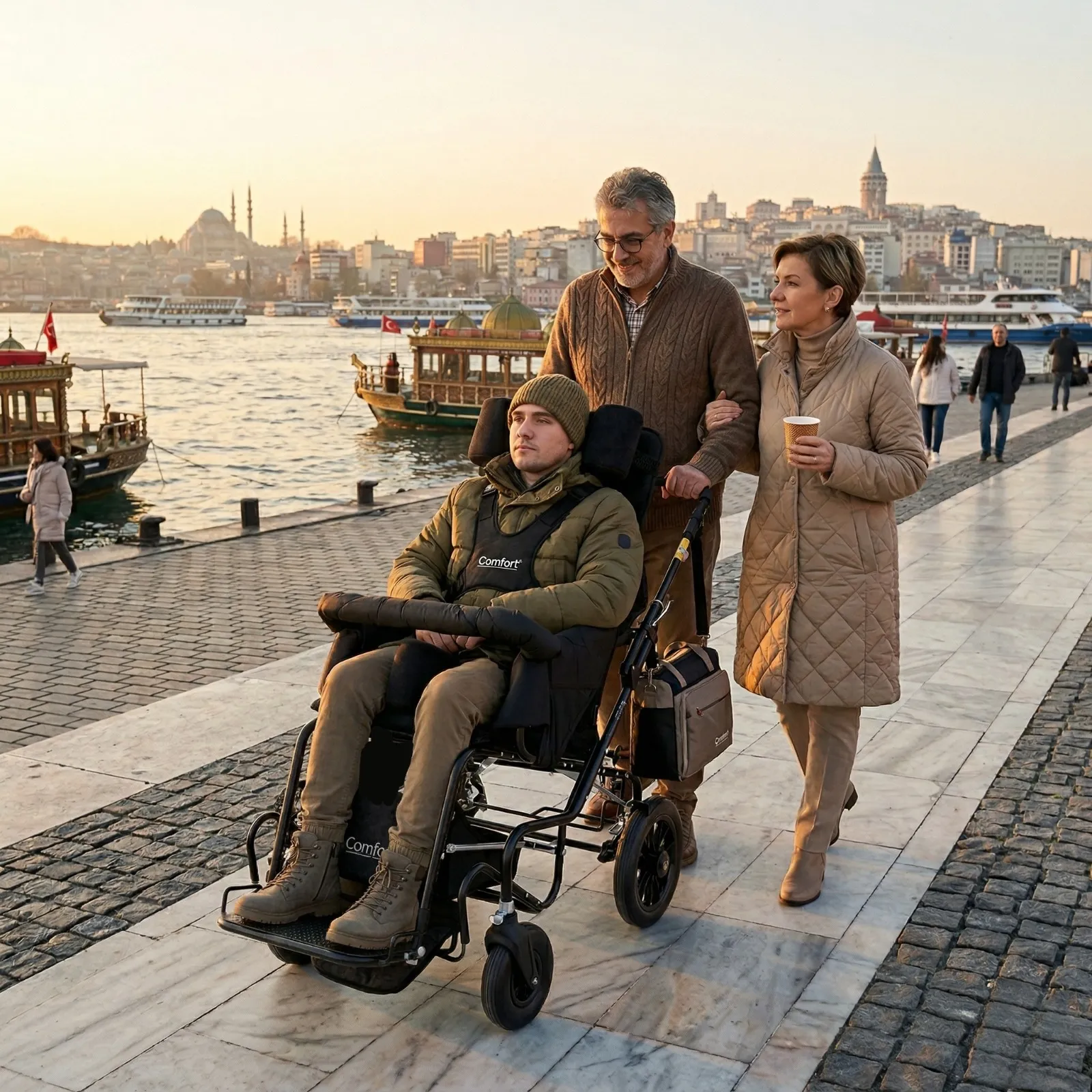 Comfort Size 7 Engelli Çocuk ve Yetişkin Puseti - 8