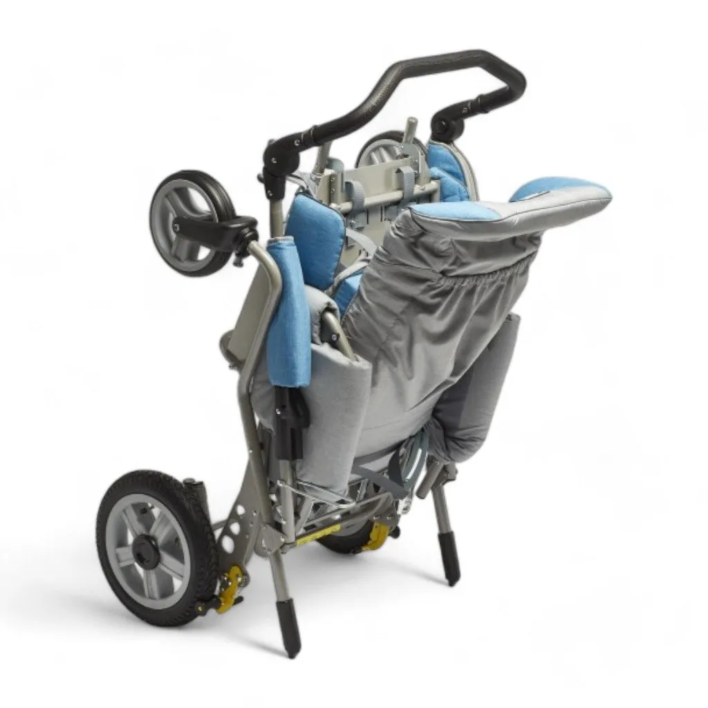 RACER EVO 2 pediatrik manuel tekerlekli sandalye puset, engelli puseti yan görünüm görseli 4