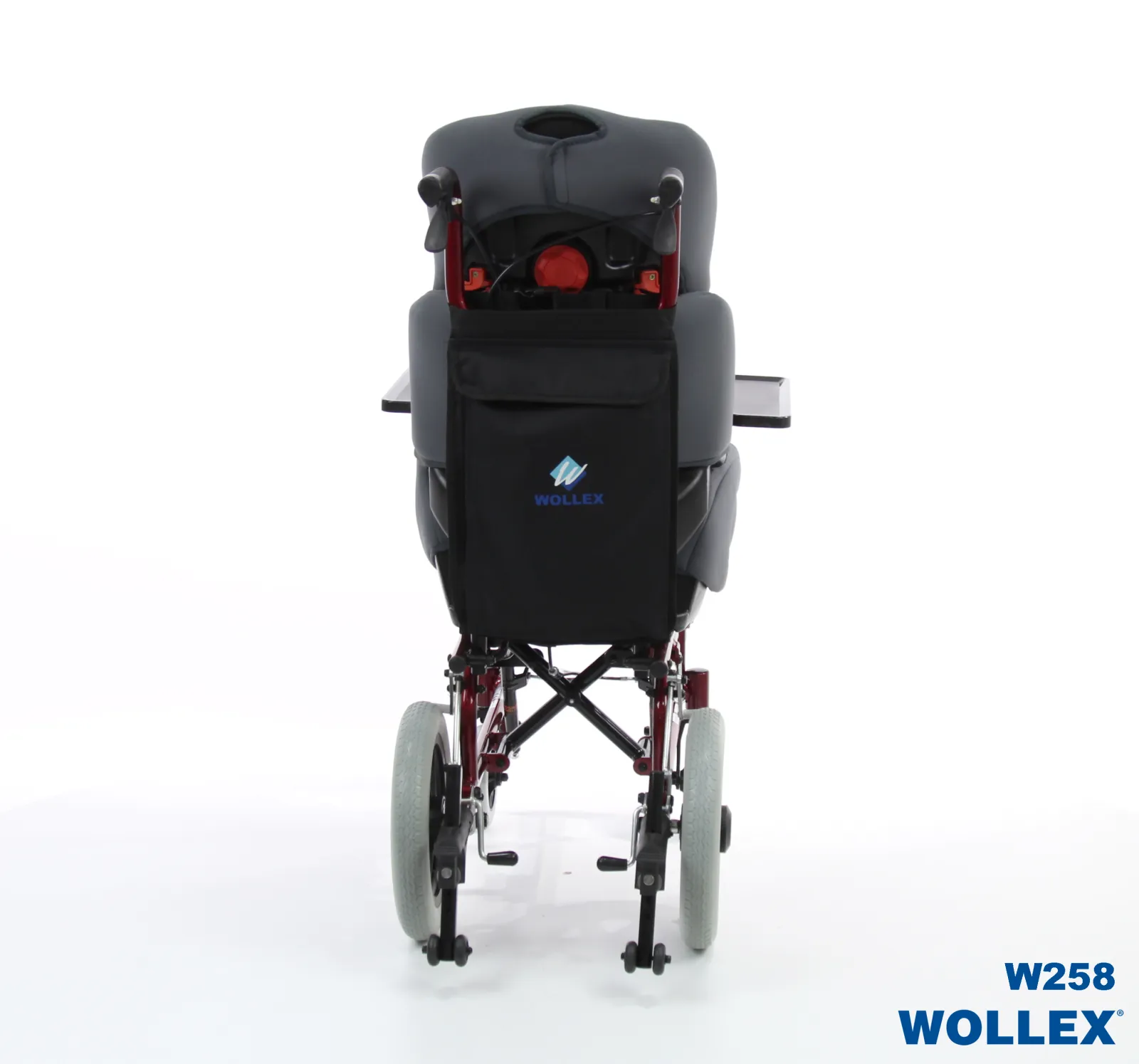 W258 pediatrik manuel tekerlekli sandalye puset yan görünüm, engelli puseti modeli görseli 5