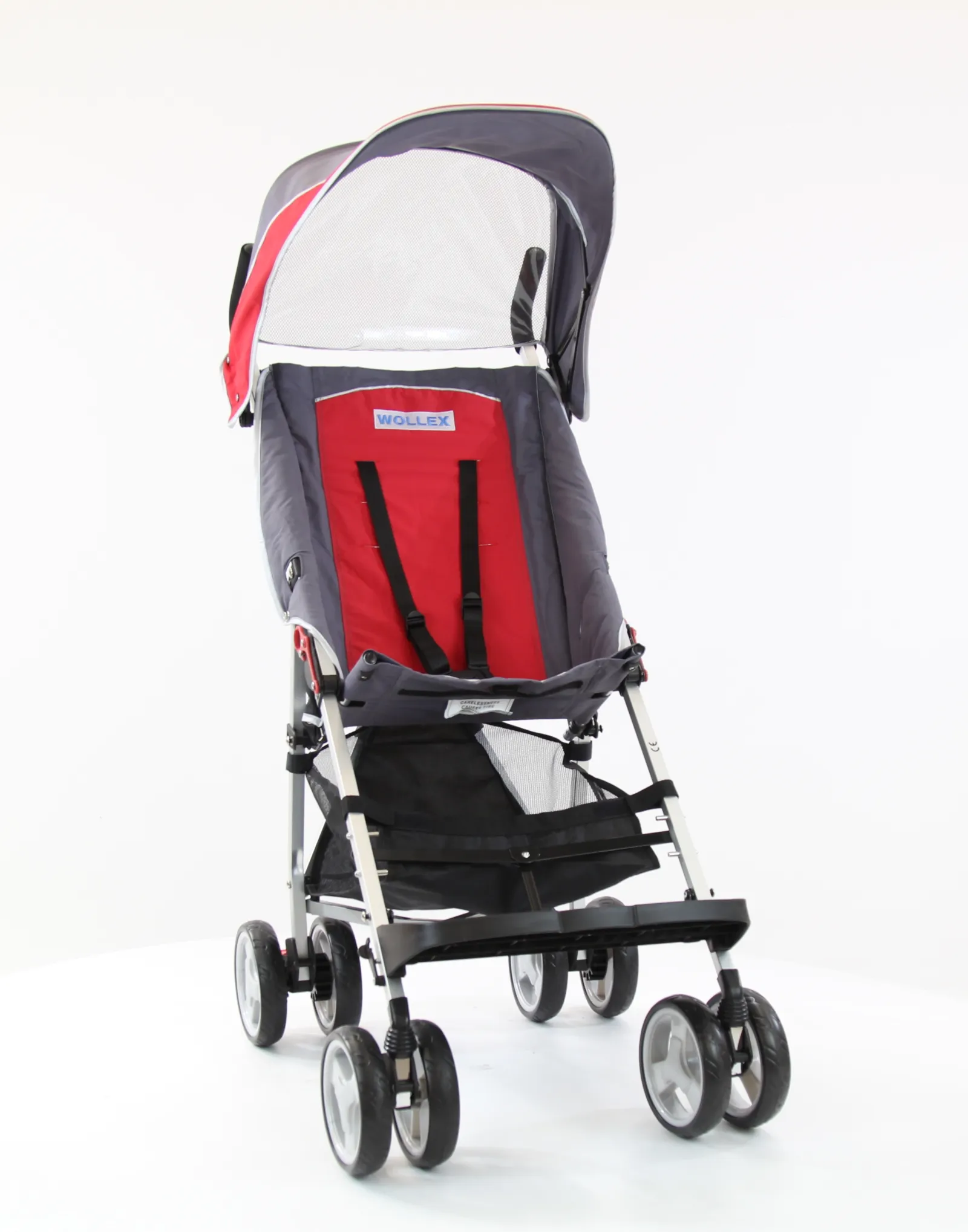 WG-M410 Hero pediatrik manuel tekerlekli sandalye baston tipi engelli puseti görseli 1