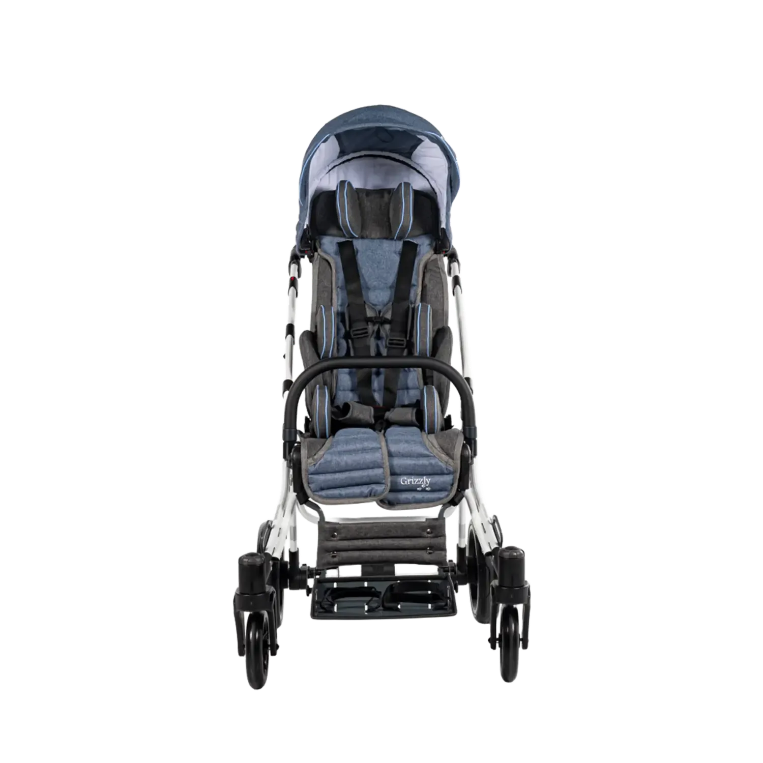 Mywam Grizzly engelli çocuk puseti yan görünüm, konforlu ve dayanıklı engelli puseti modeli görseli 4